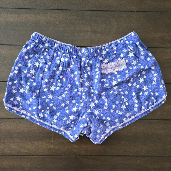 Rare Victoria's Secret Purple Stars Shorts - Picture 4 of 10